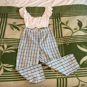 Vintage Patterned Pants